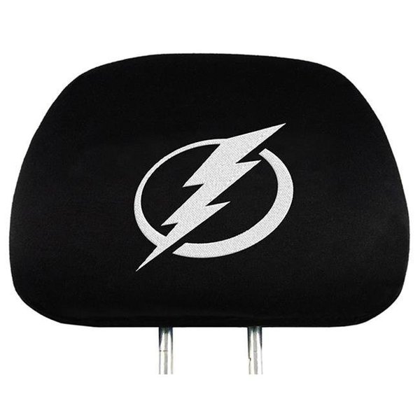 Promark Pro Mark HRNH26 14 x 10 in. Tampa Bay Lightning Headrest Cover HRNH26